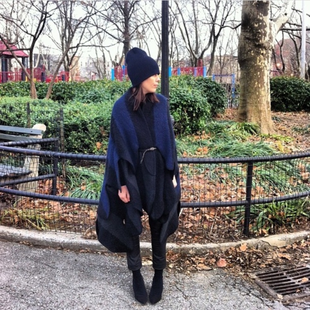 Icelandic Wool Cape by Vík Prjónsdóttir